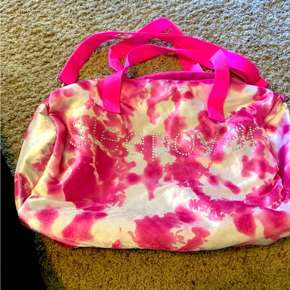 Girls sleepover bag tote